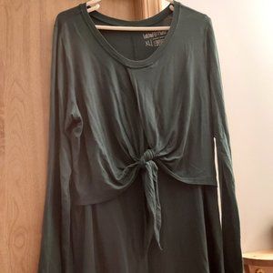 Latched Mama Front Knot Shirt